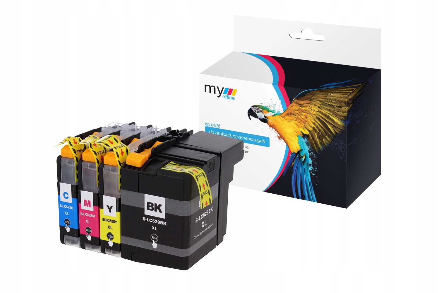 

Komplet tuszów Cmyk LC525 LC529 do DCP-J100 J105