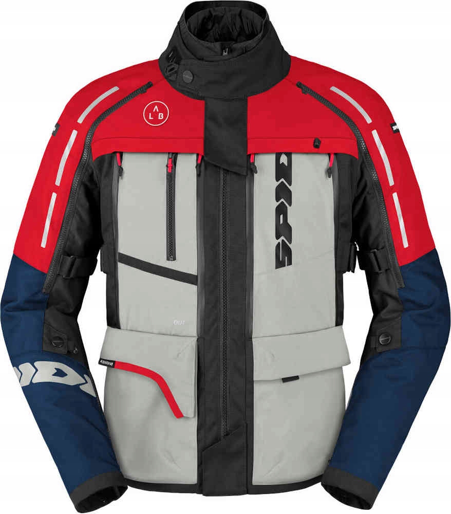Bunda Spidi 4 Season V3 L Blue/Ice/Red