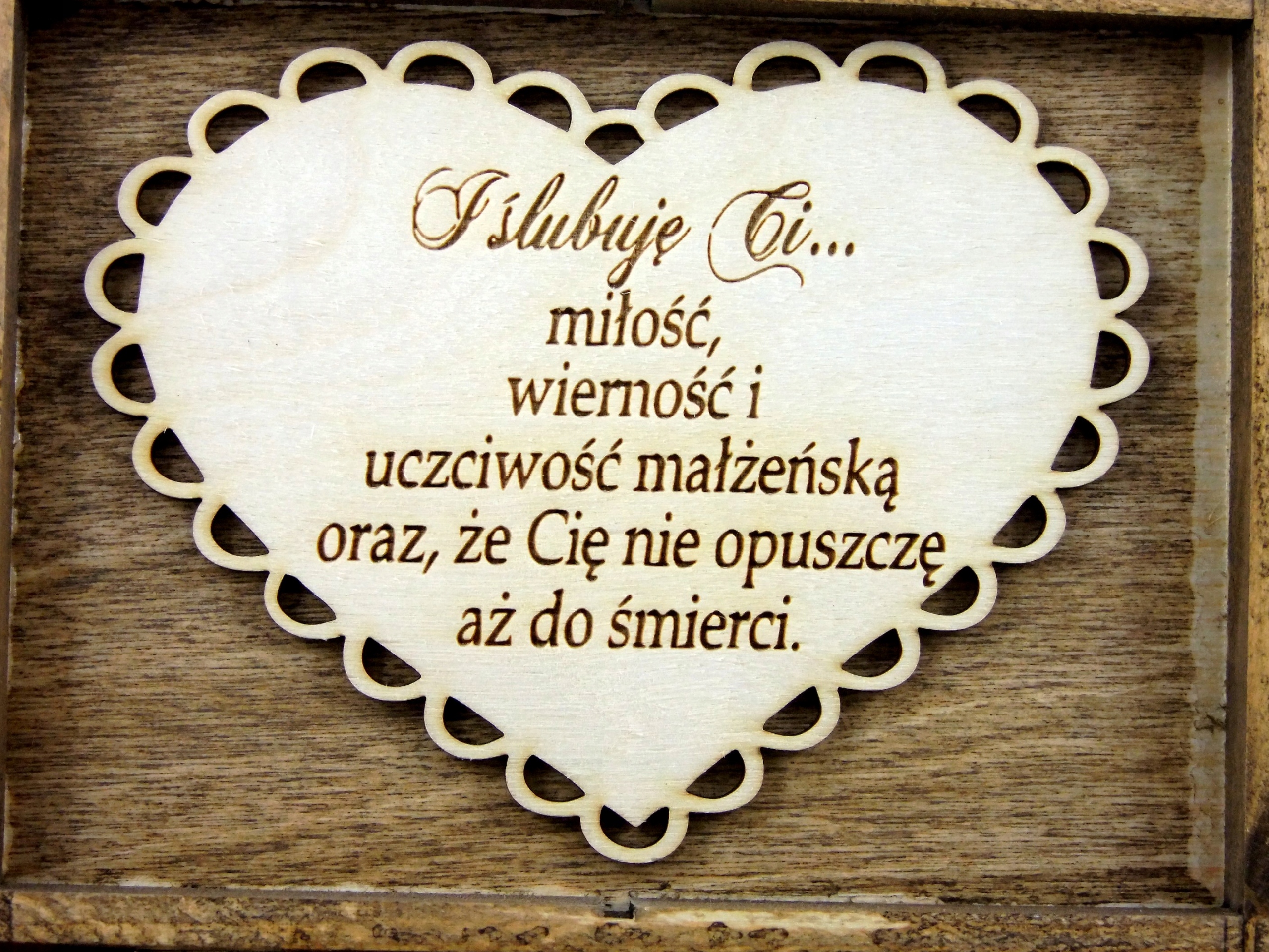 Najładniejsza Szkatułka Na Obrączki Pudełeczko Cud Płeć uniseks