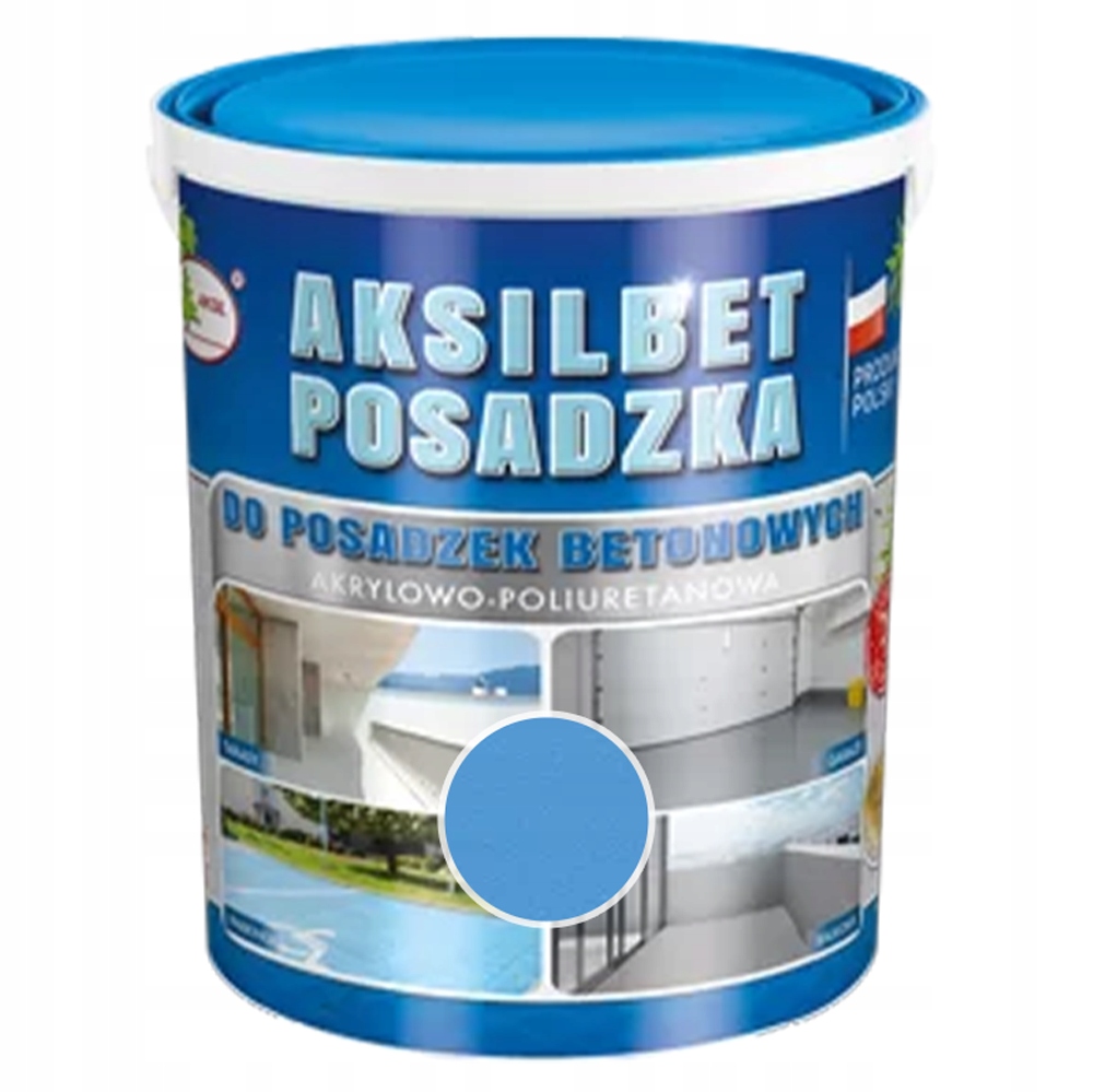 Farba do posadzki Aksil Aksilbet Posadzka Niebieski 5L