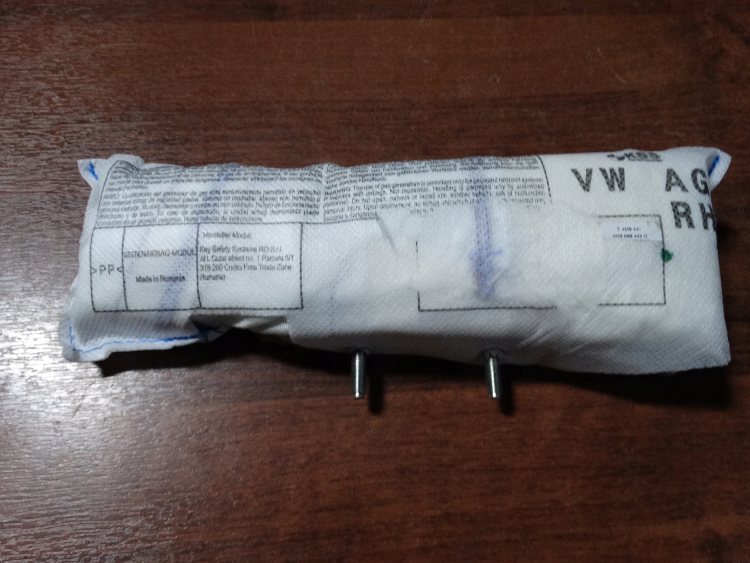 IDEALNA airbag KANAPY rear right AUDI Q8 1