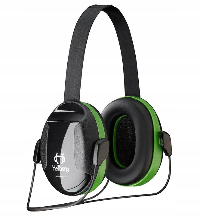 Słuchawki nauszniki ochronne pałąk karkowy Irudek Secure 1N Snr 26dB