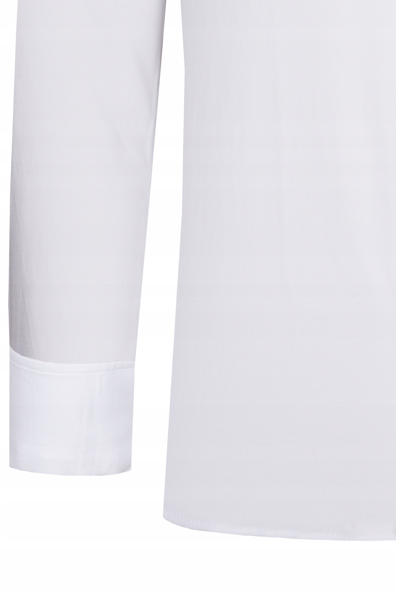 KOSZULA MĘSKA BIAŁA STÓJKA KLASYCZNA ELEGANCKA: M Fason slim