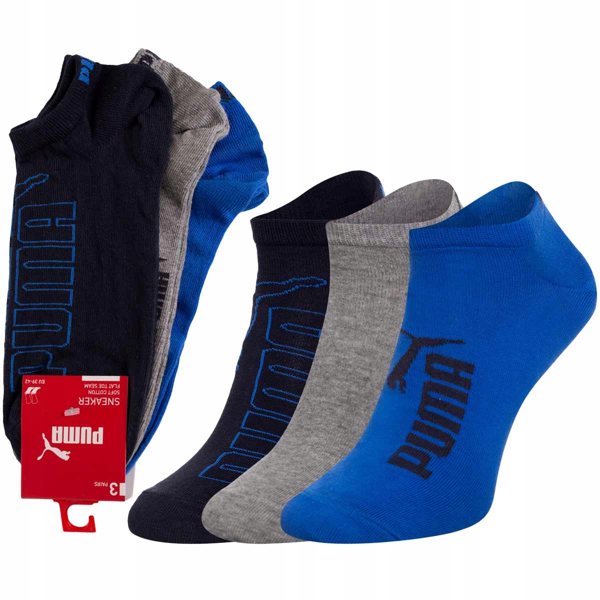 

Puma Skarpety Skarpetki Stopki 3 Pary r.39-42