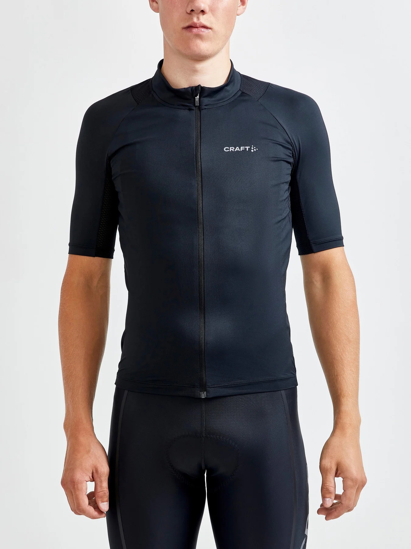 Černé cyklistické tričko Craft S