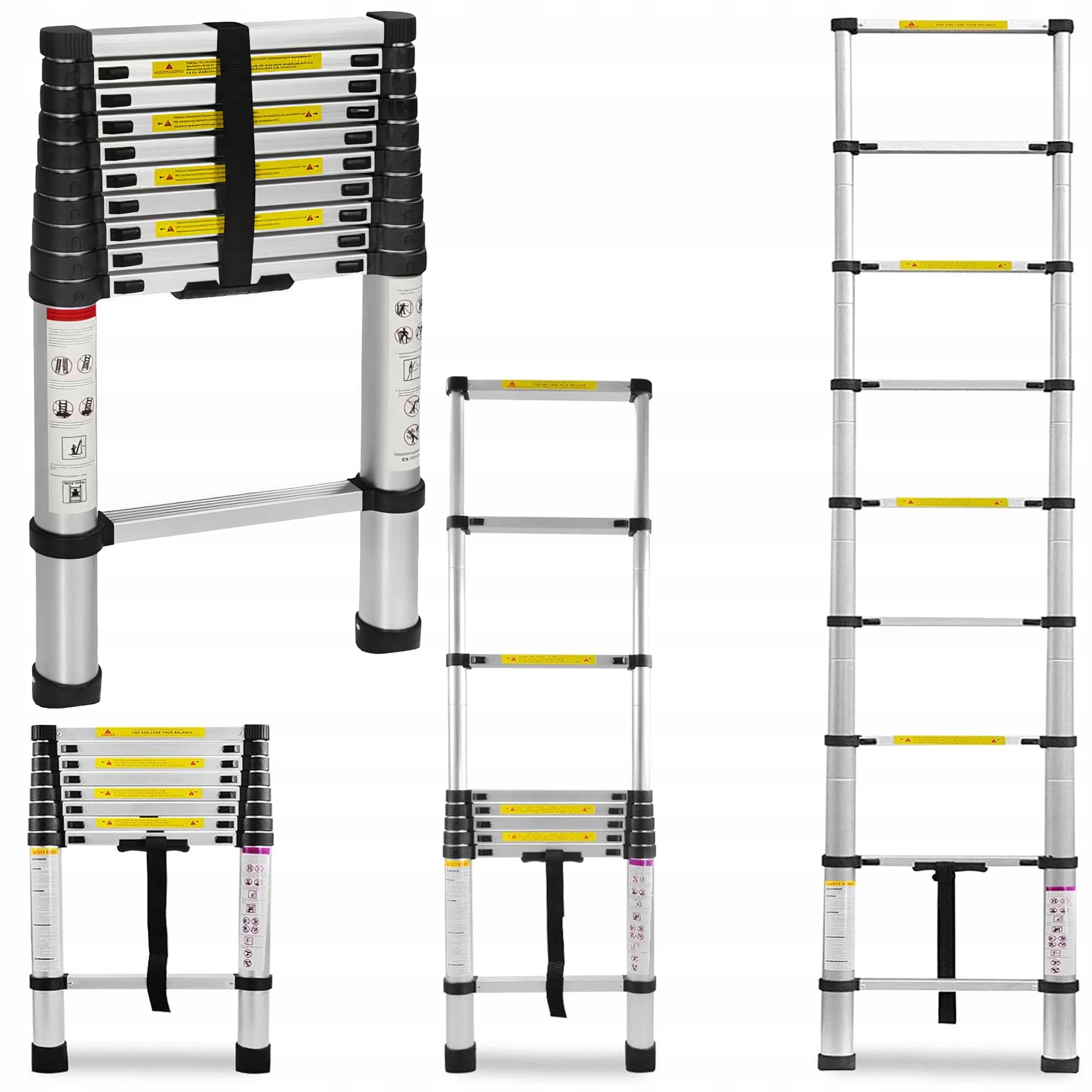 Žebřík 10 Stupňů 3,2 m 150 kg