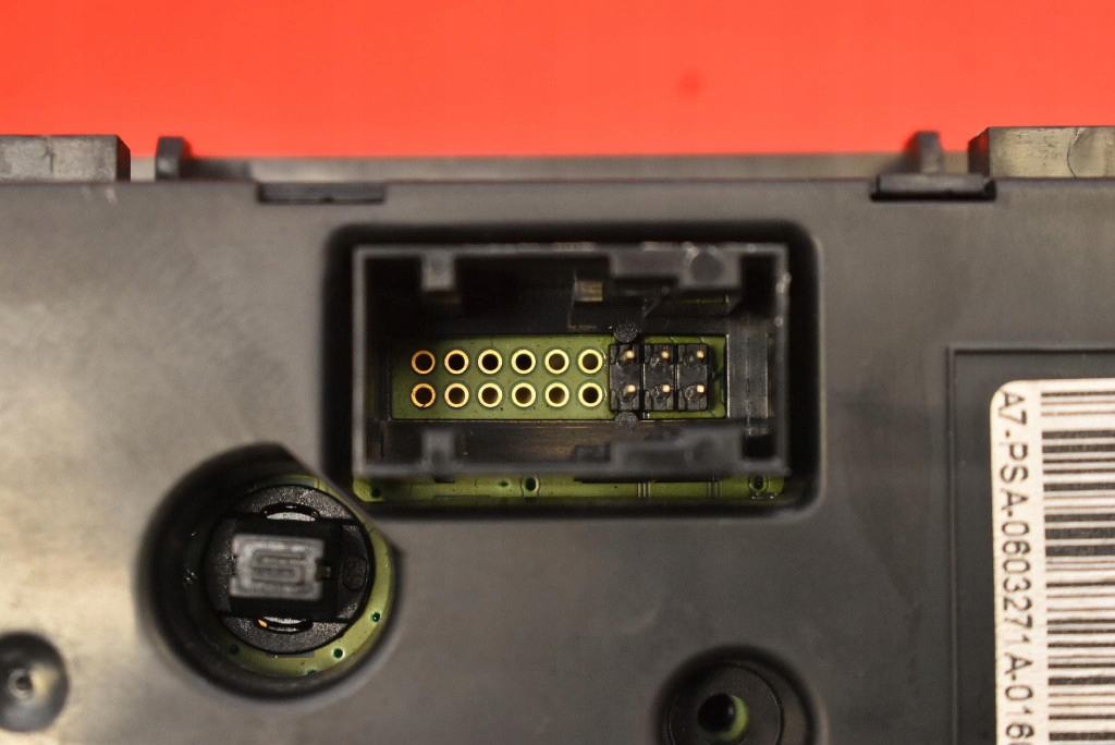 control panel air conditioning devices KLIMY 96491866XT-03 PEUGEOT 207 06-09