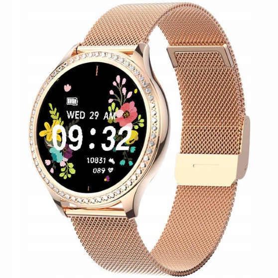 Dámské hodinky Hagen HC74.115.1415.5310-SET růžové zlato