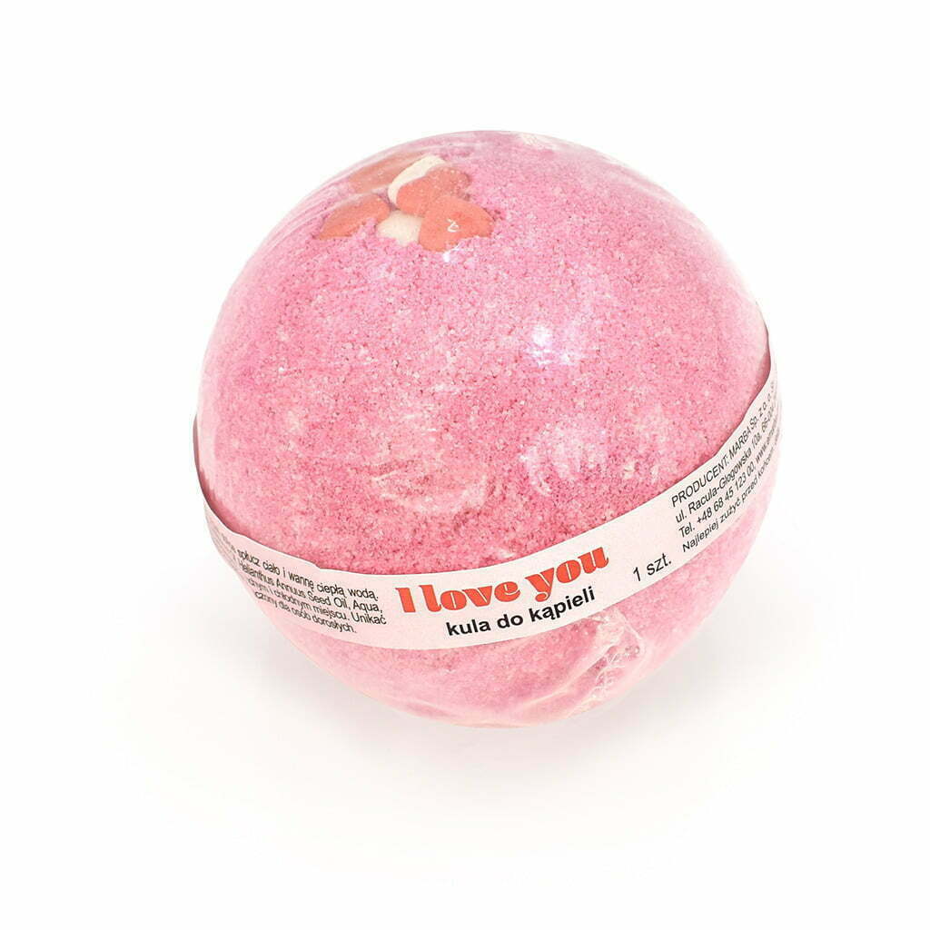 Musująca miłosna Kula do kąpieli I love you