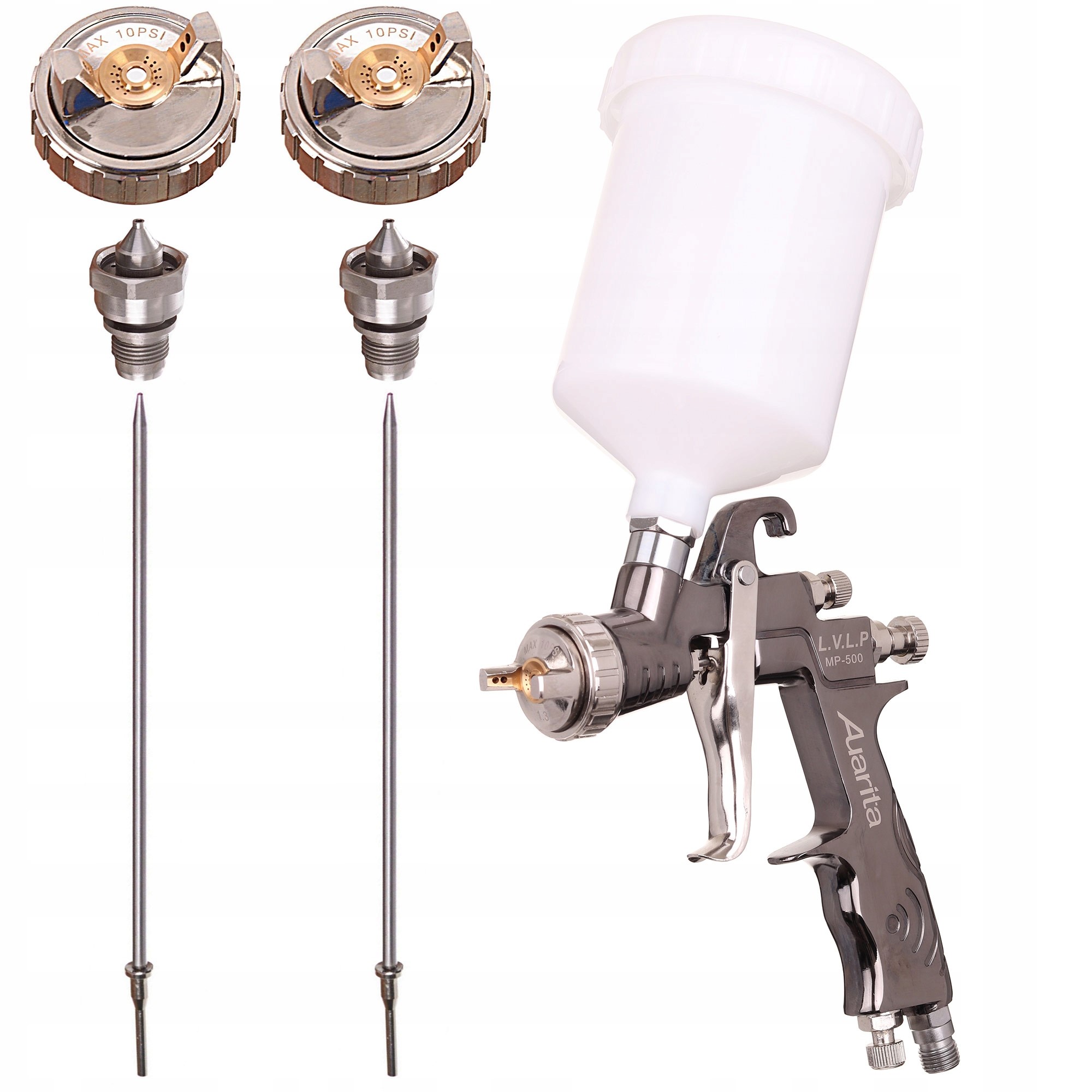 Pistolet Lakierniczy MP-500 LVLP 2,0 + 1,4 2 Dysze
