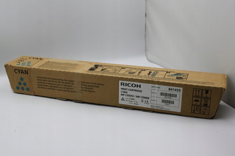 Ricoh 841459 Mp C5501E cyanový toner originál