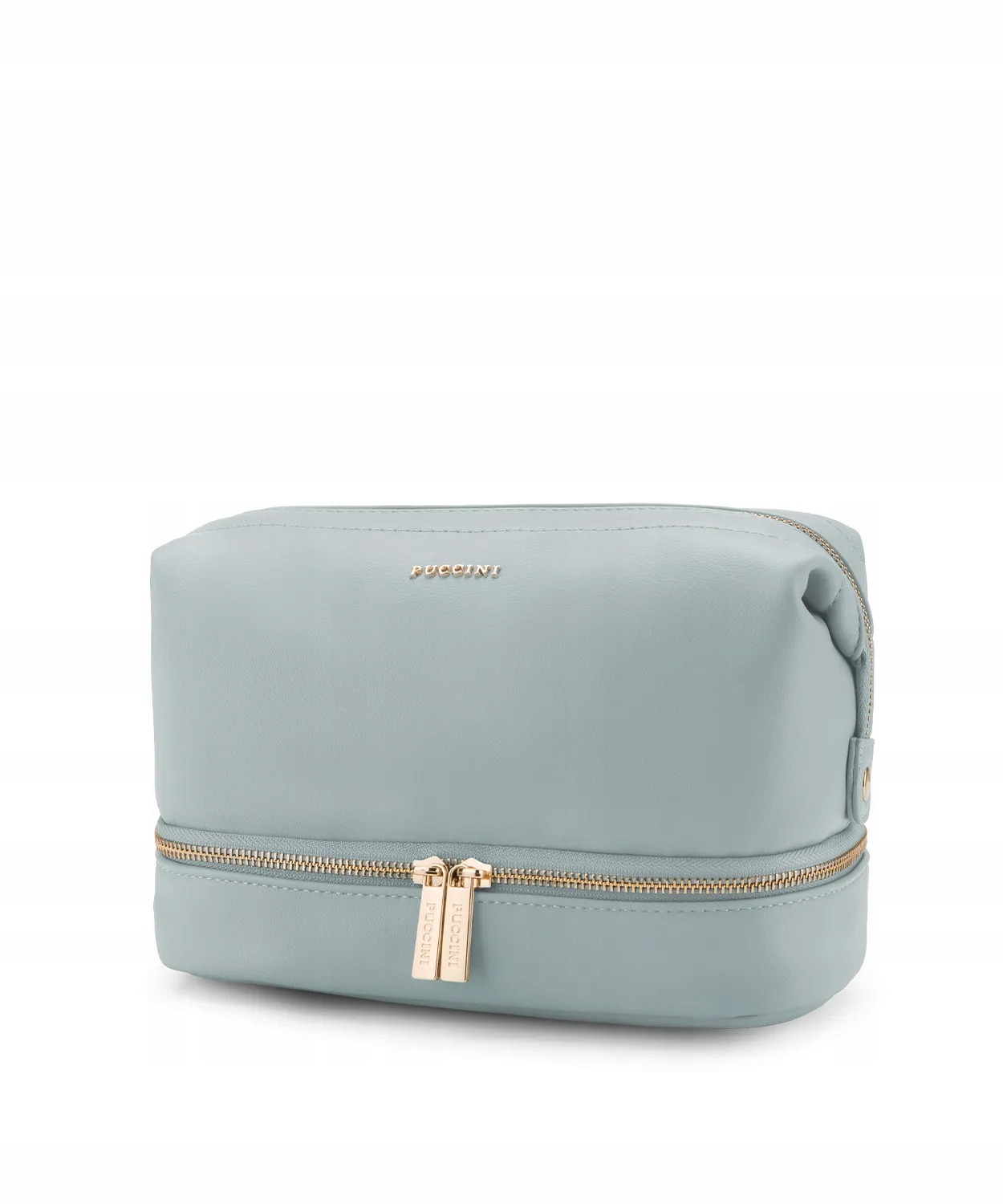 Kosmetyczka Damska Podróżna Duża Puccini Niebieska QML007-7B
