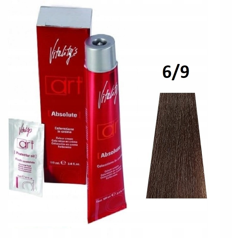 

Profesjonalna farba do włosów Vitalitys 6/9 6.9