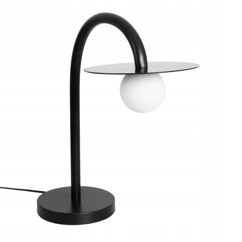 Lampa stołowa enigma czarna