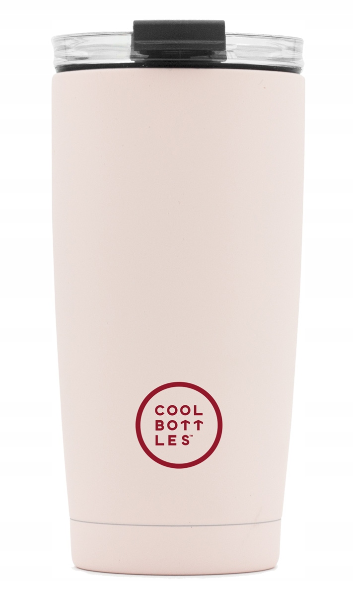 Termohrnek Cool Bottles Pastel Pink 330 ml