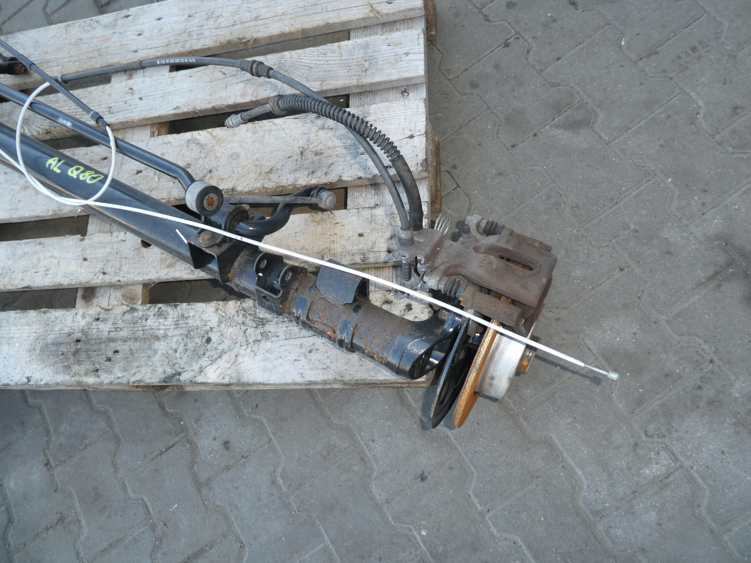 VW CADDY IV 4 rear sider axis 2K3