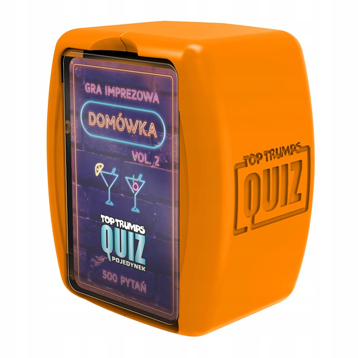 GRA TOWARZYSKA DOMÓWKA QUIZ gra imprezowa Nazwa Gra karciana Top Trumps QUIZ Domówka