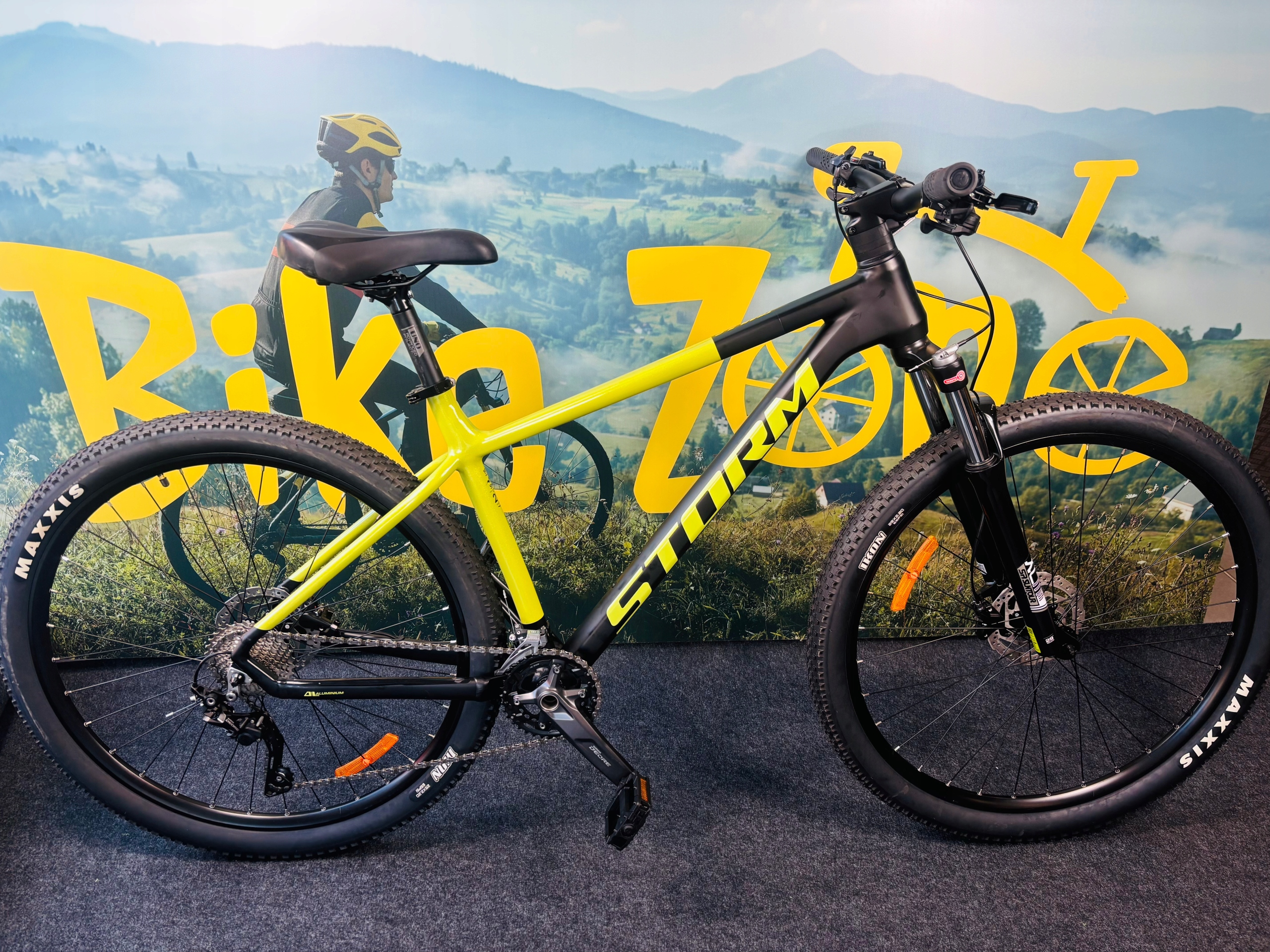 Rower Mtb Storm Trail 5.0 Man, rama 19'', koło 29'', Deore, czarny