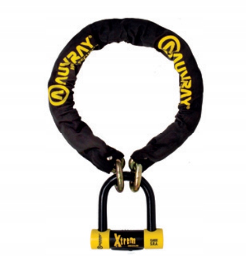 Auvray sada reťazí 140 cm s visiacim zámkom Xtrem Medium