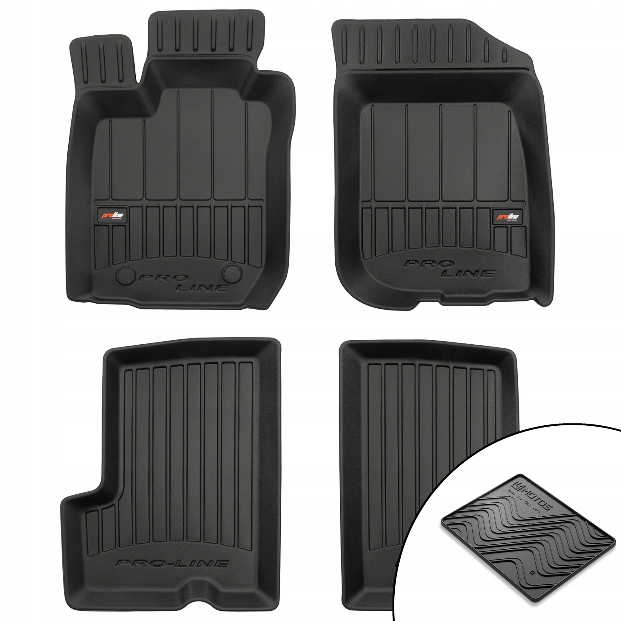 3D gumové koberce Dacia Duster I 2010-2013 podložka bonus
