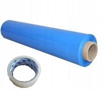 FOLIA STRETCH XXL Realne 3 KG STRECZ NIEBIESKI