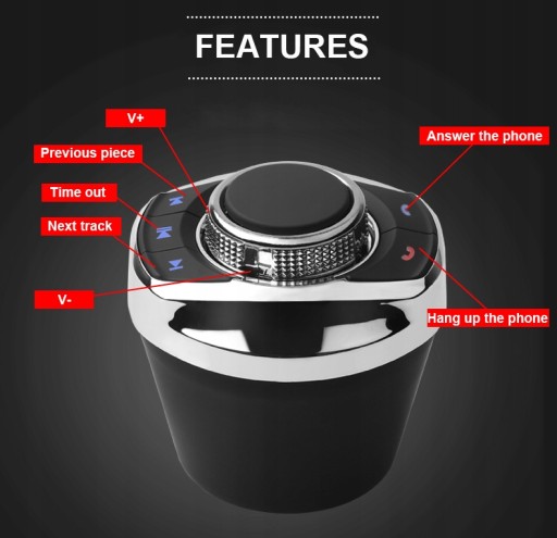 Pilot Na Kierownicę Do Radia Android Model SWCBUTTON