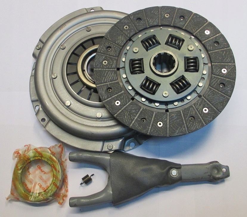 ŻUK WARSZAWA NYSA SPRZĘGŁO DOCISK TARCZA ŁOŻYSKO OPOROWE ŁAPA WIDEŁKI KPL.