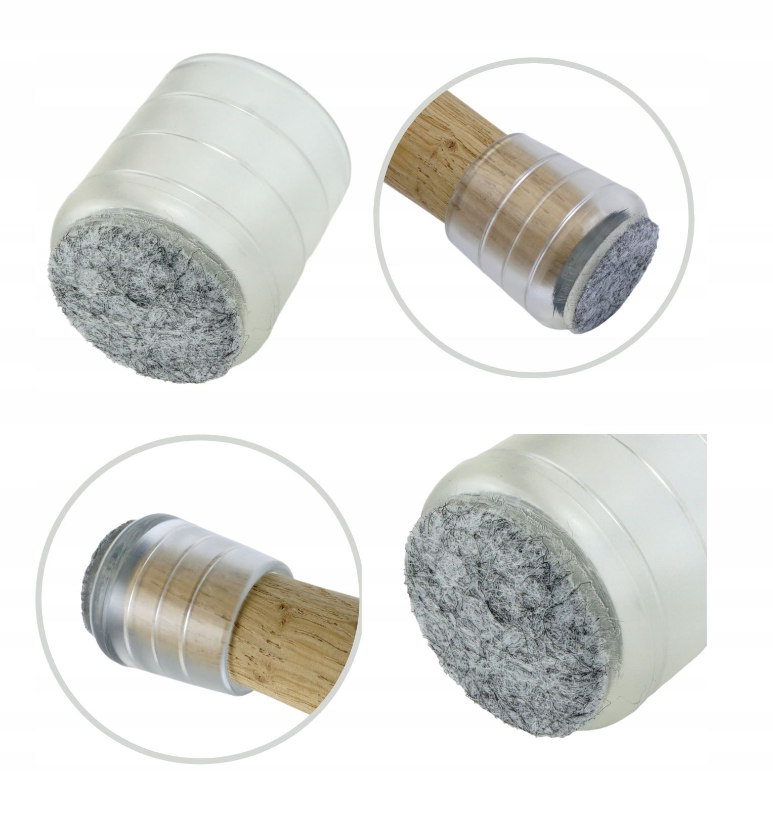 

Nakładki nasadki na nogi krzesła stołu Ø 12 mm