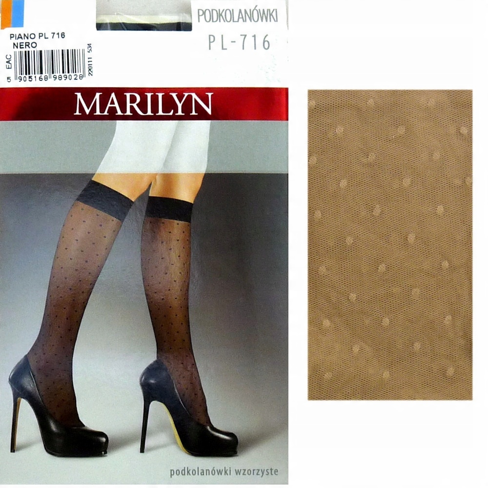 

Marilyn Podkolanówki Piano Pl 716 kropki Uni vison