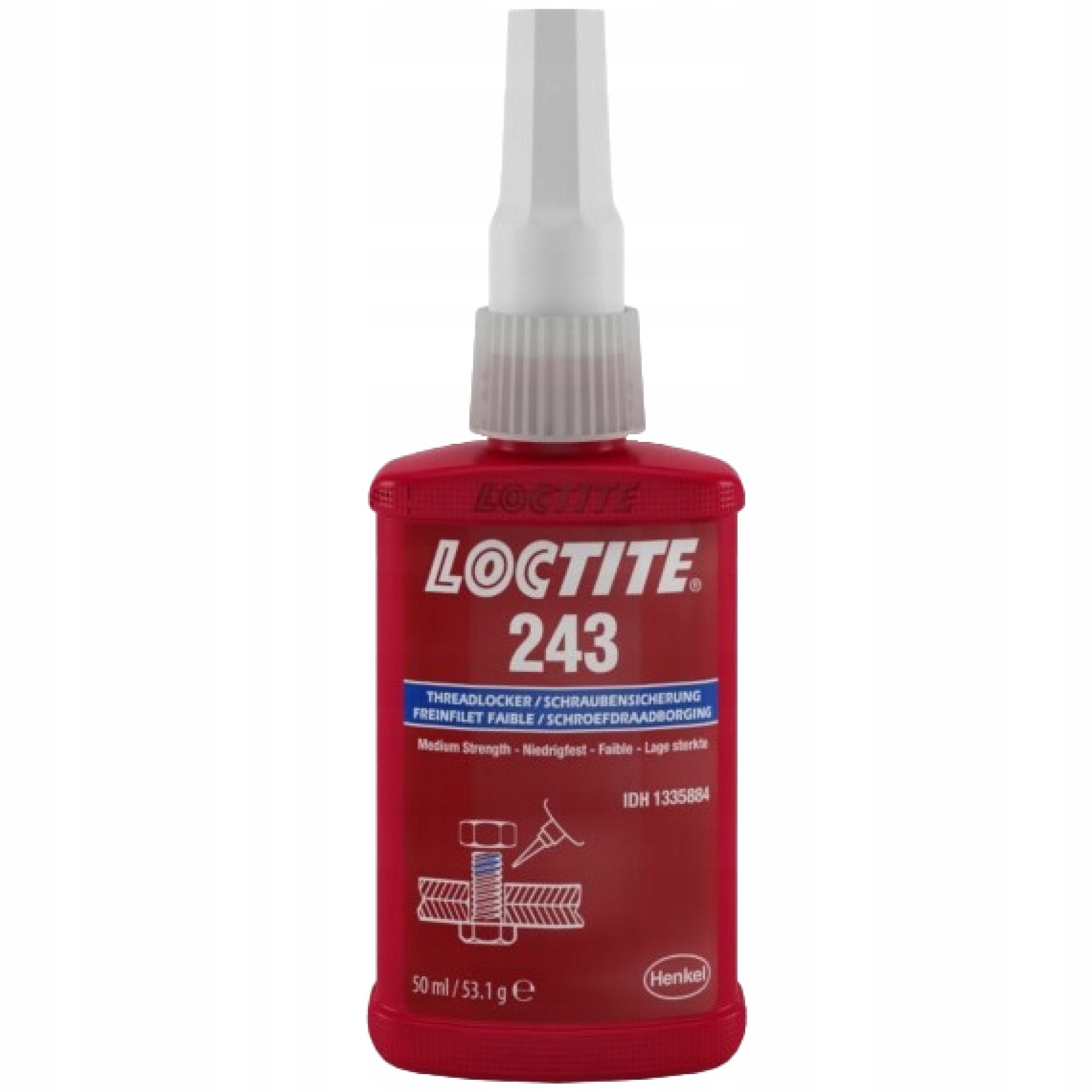 

Klej Do Gwintów Loctite 243 50ML