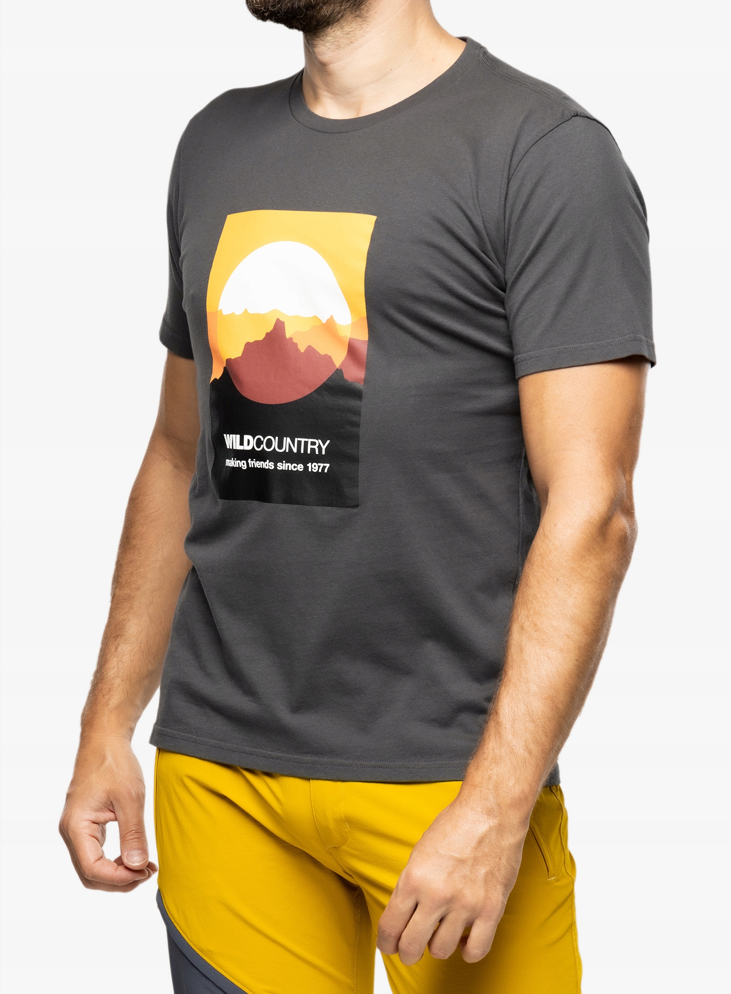 Bavlněné tričko Wild Country Heritage T-Shirt onyx S