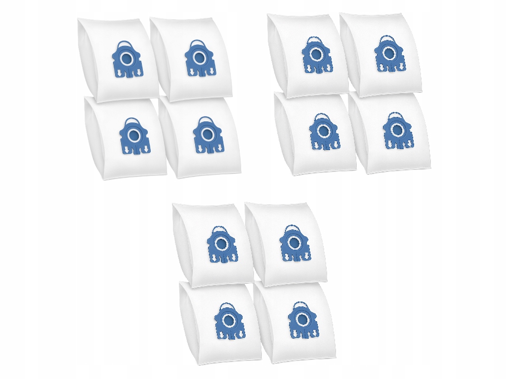 3x kompatibilní náhradní sáčky za Miele Gn HyClean 3D (4ks) 2x Filtr