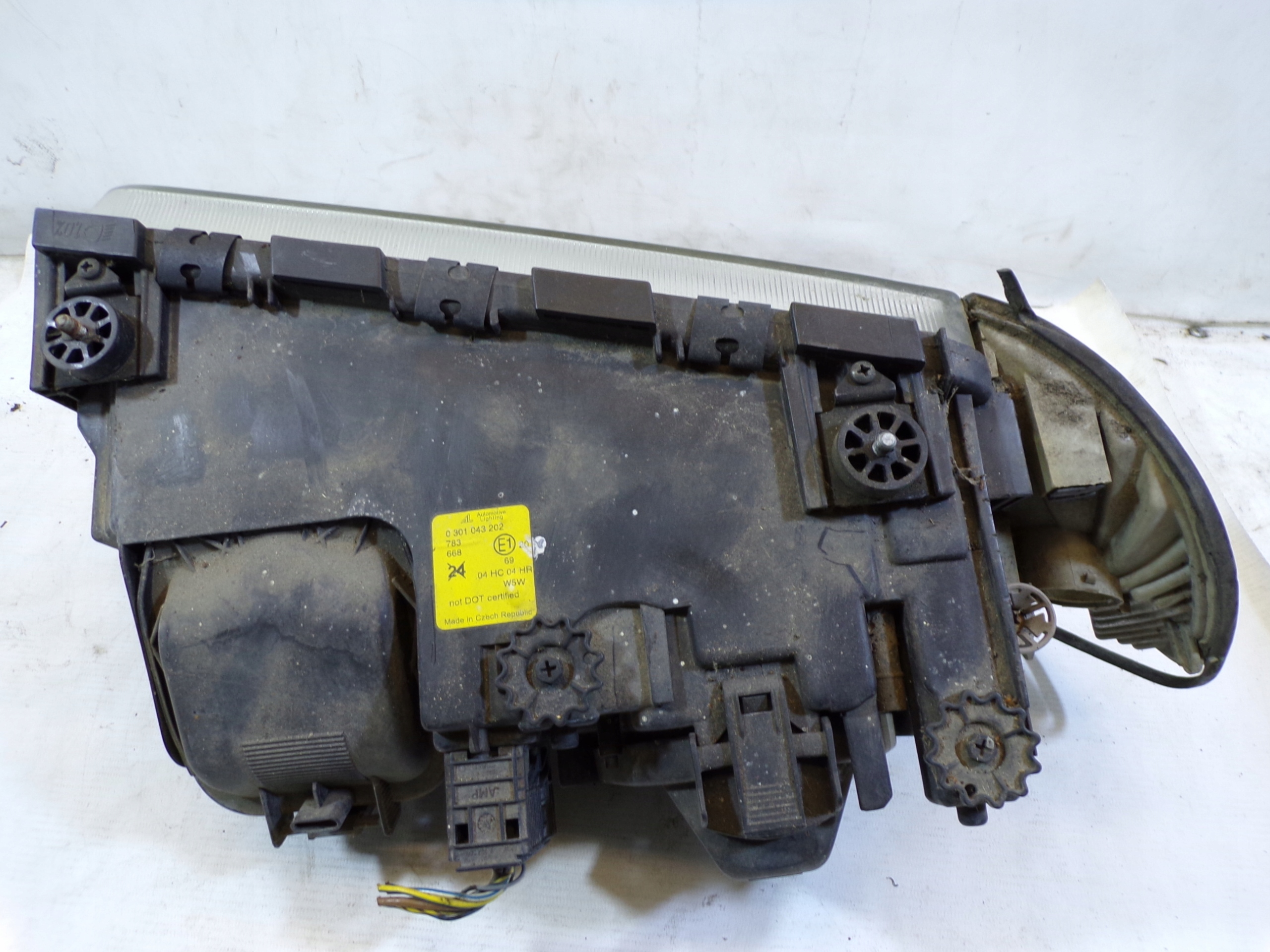 light front front right BMW E38
