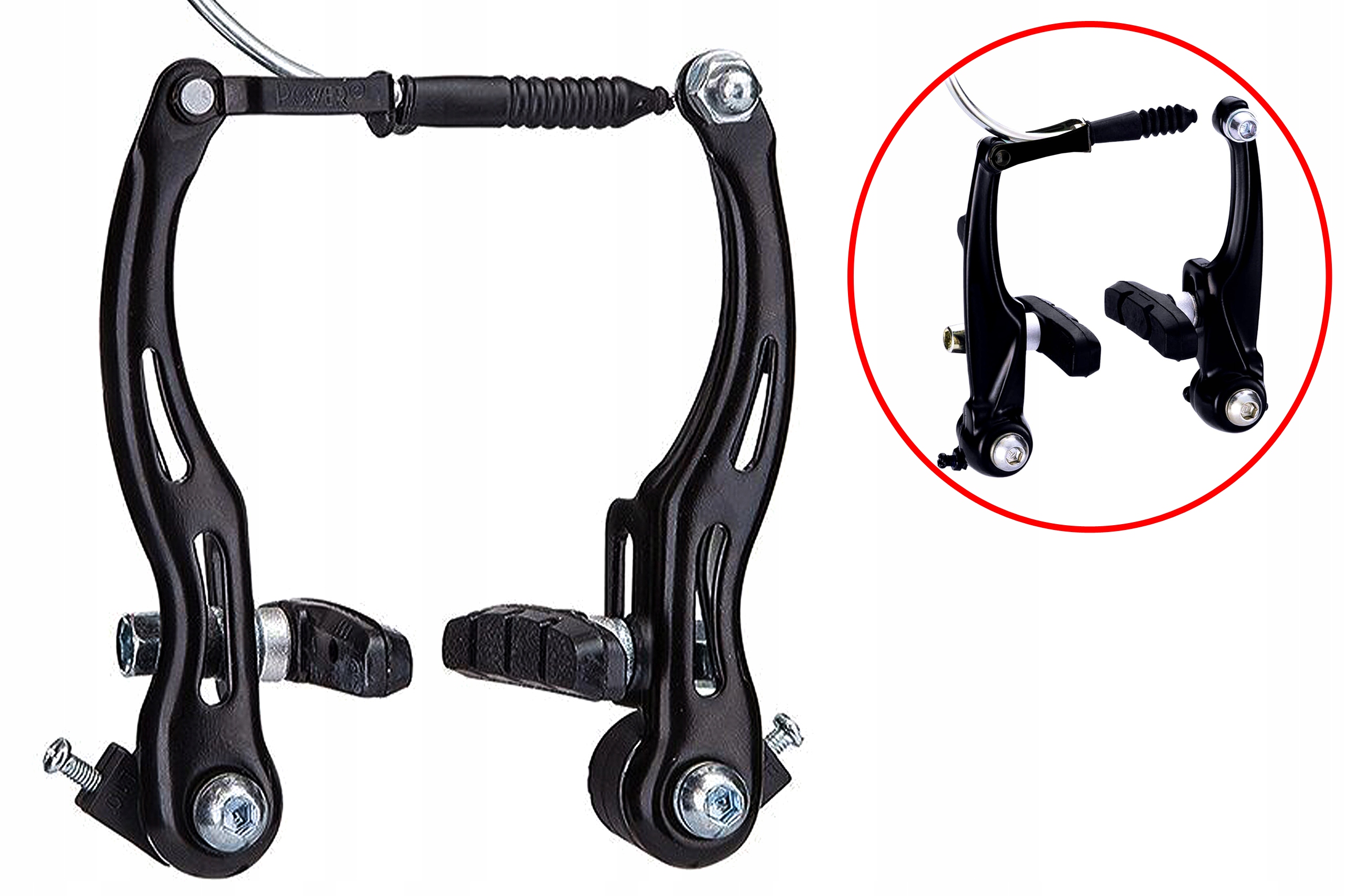 

Szczęki Hamulca Alu V-break Power 110mm Przód/tył