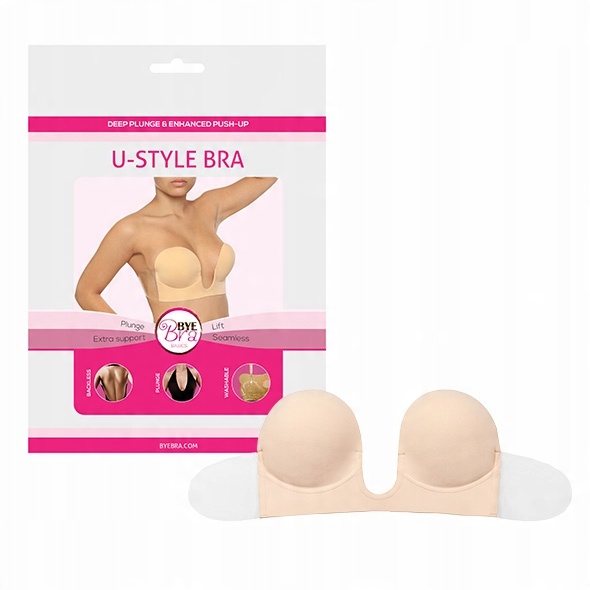 

Bye Bra UStyle Bra Cup C Cielisty Akcesoria Bieliz
