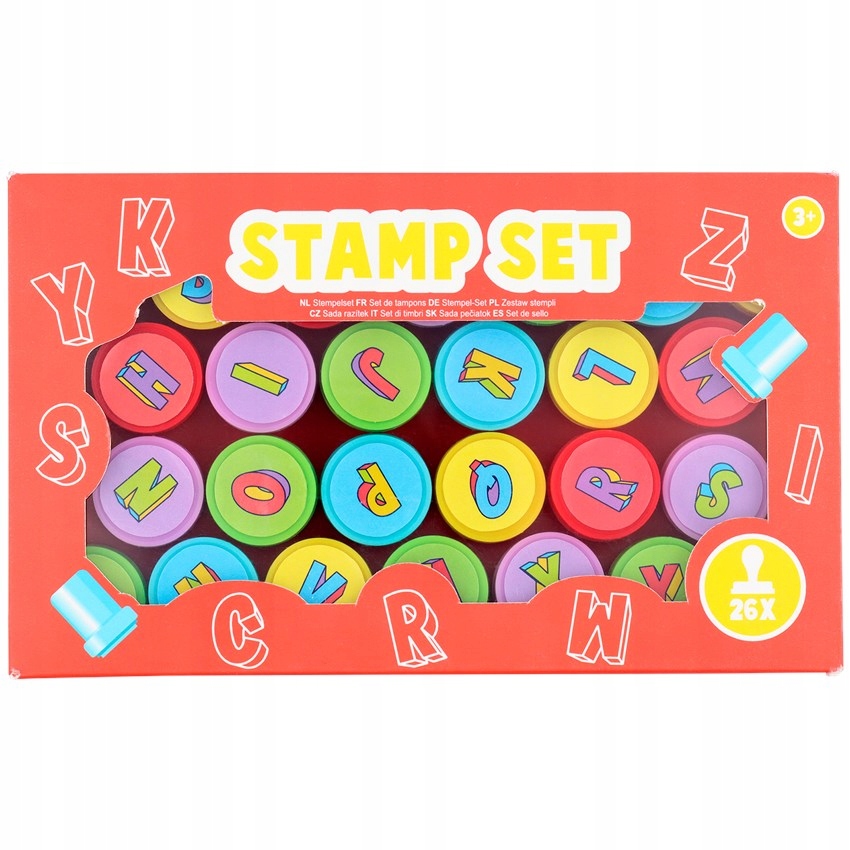 ZESTAW PIECZĄTKI DLA DZIECI STEMPELKI X 26 Kod producenta 8720039288263