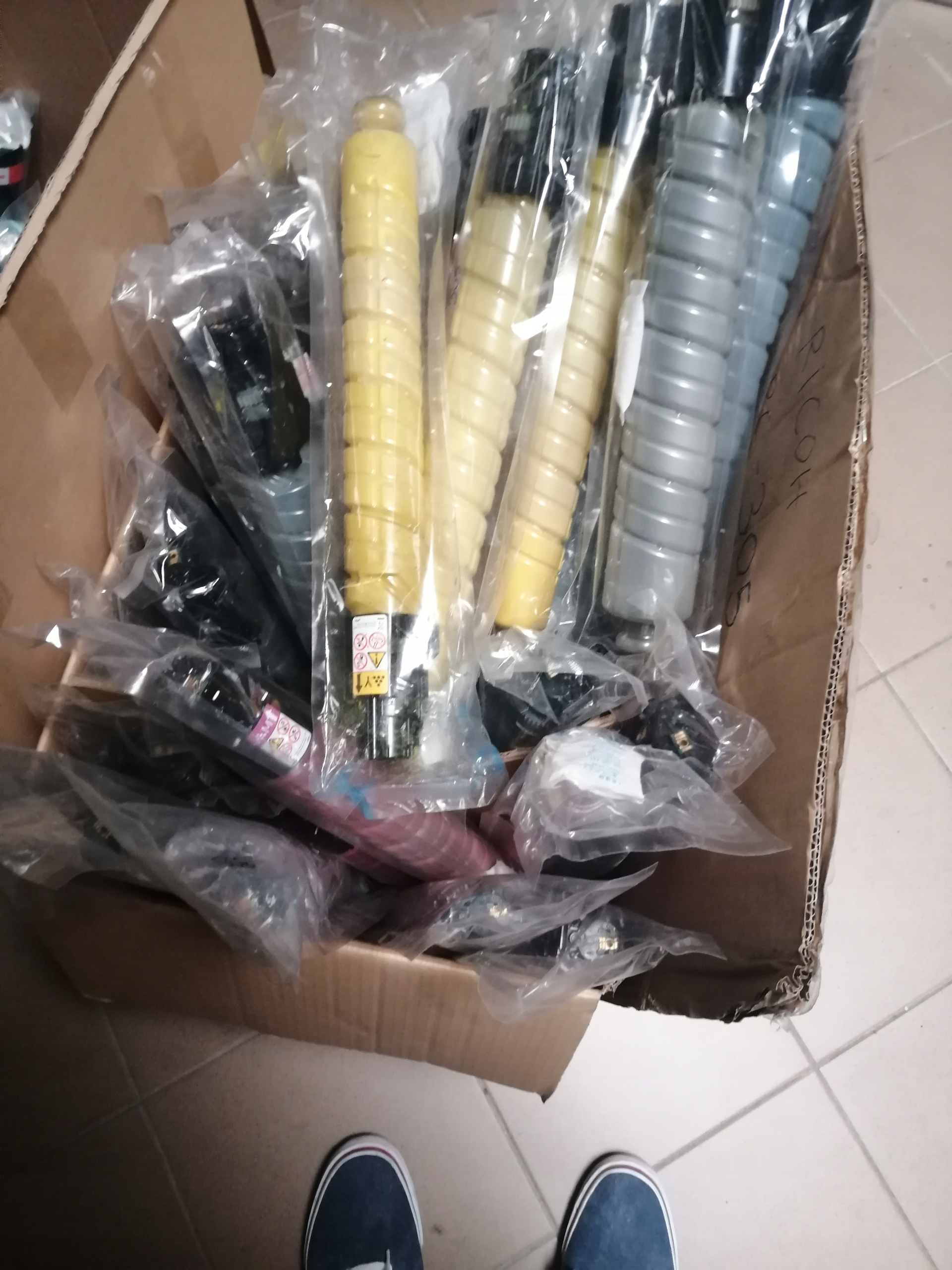 Toner Ricoh MPC 305 / NOWY ORYGINAŁ Yellow