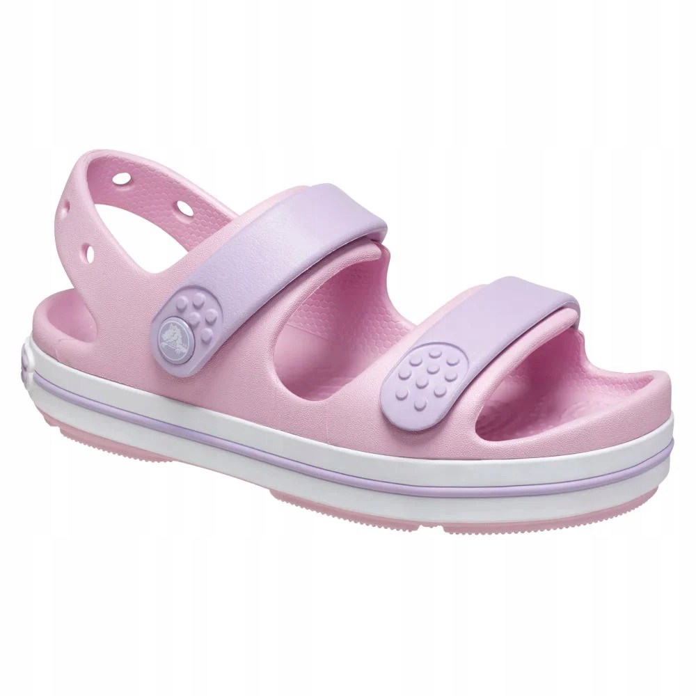 Sandały dziecięce różowe Crocs Crocband Cruiser 209423-BALLERINA-LAV 29-30