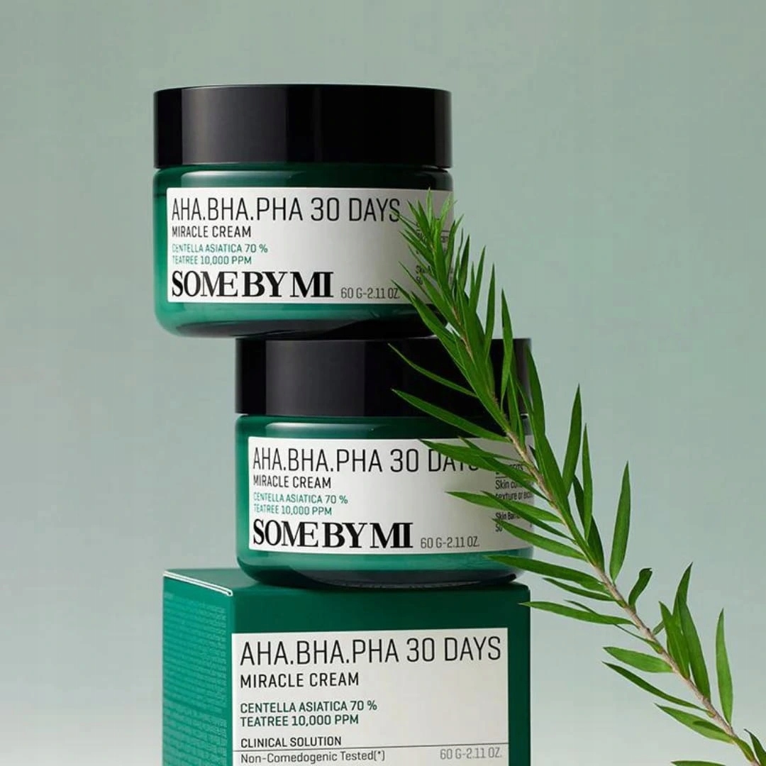 SOME BY MI AHA.BHA.PHA 30 Days Miracle Cream 60 ml - Krem z kwasami — 11