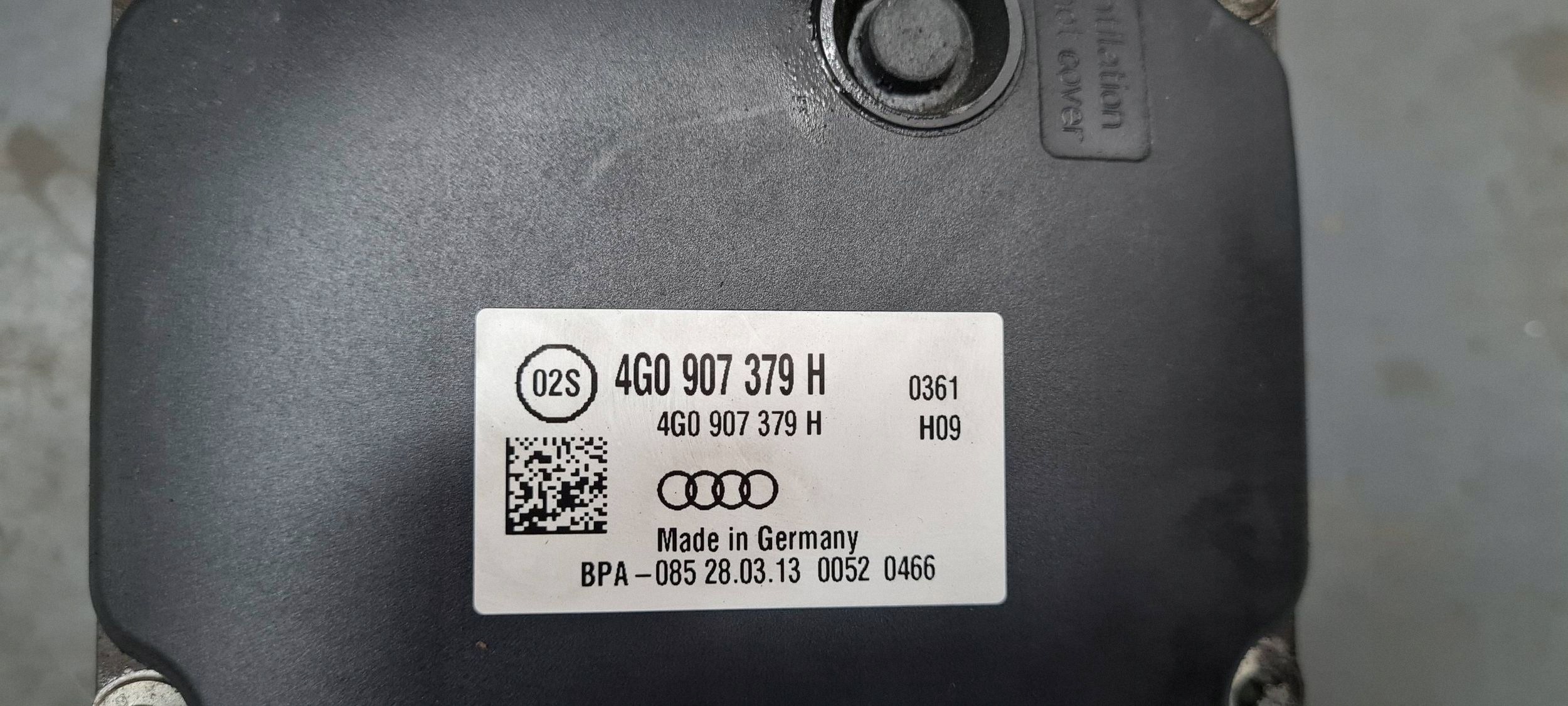 A7 4G Servofreno ABS modulo Centralina 4G0907379H 4G0614517R A6 C7 4G
