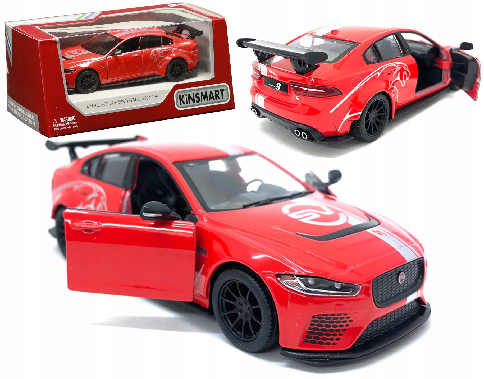 

Auto Jaguar Xe Sv Project 8 1:38 Metalowy Model