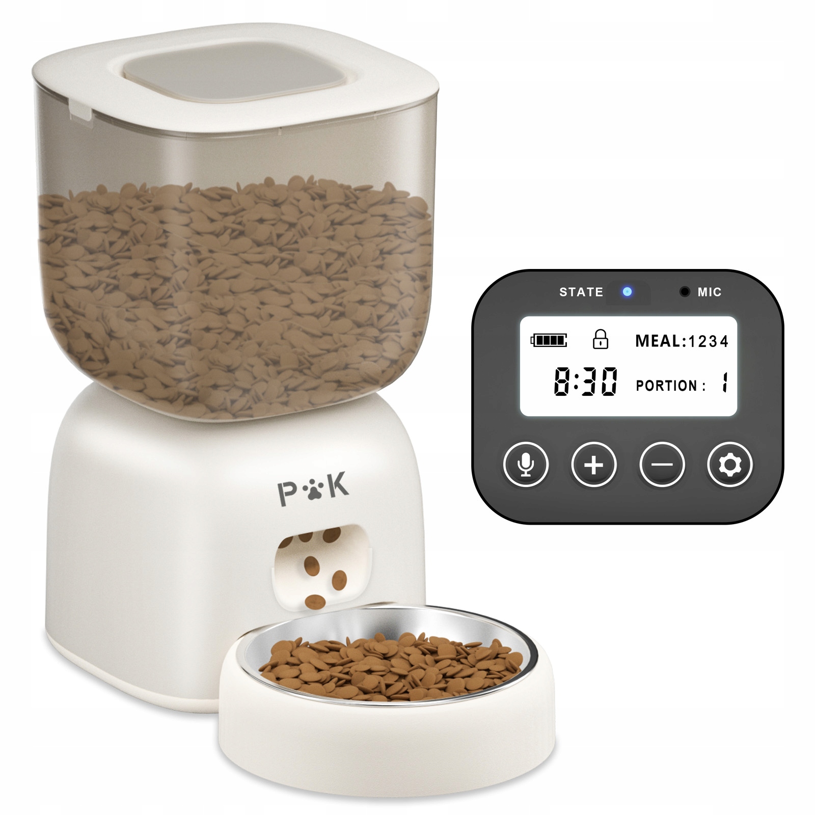 Levně Automatický podavač krmiva 3L Puppy Kitty