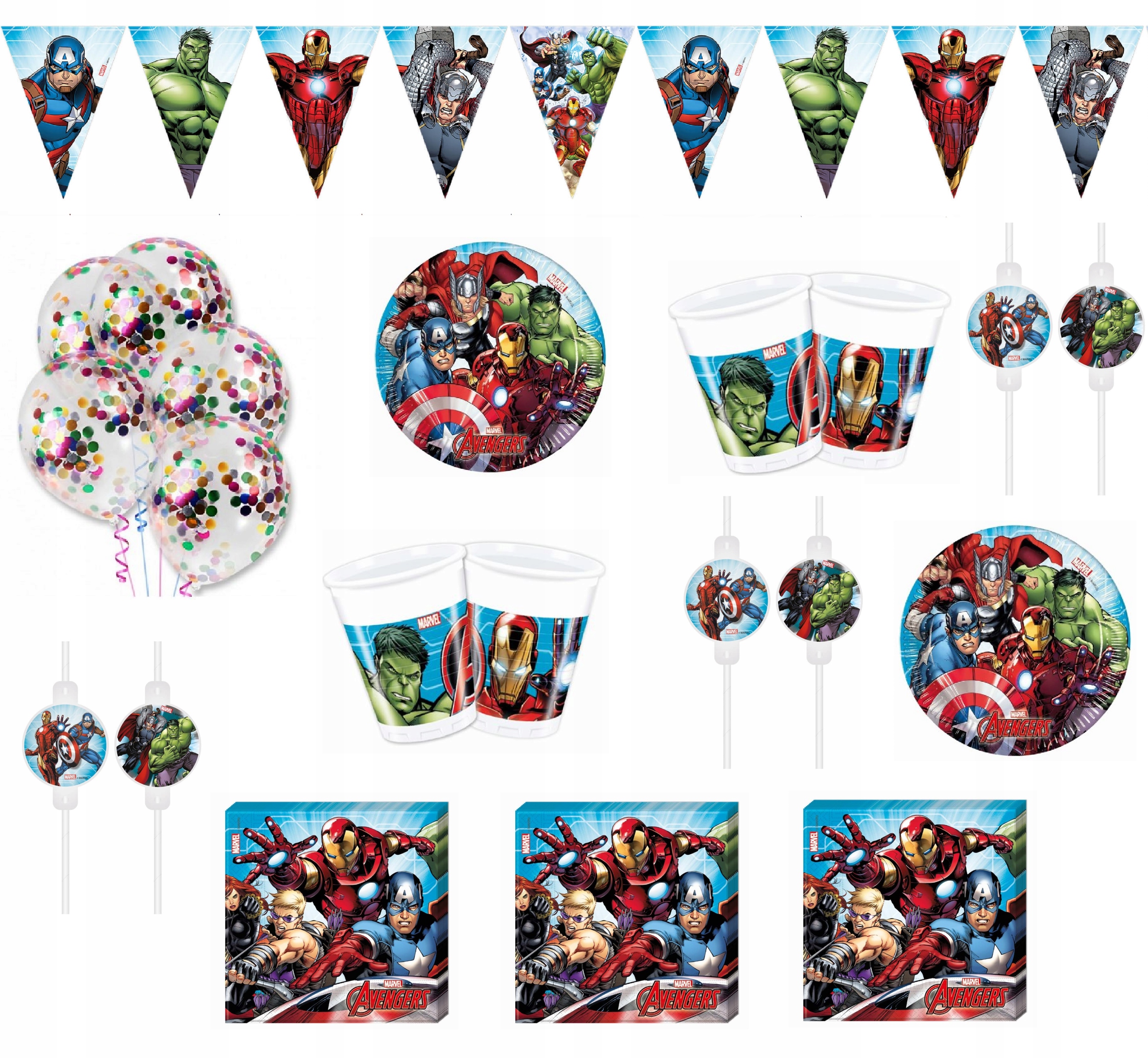 

Zestaw urodzinowy Mighty Avengers