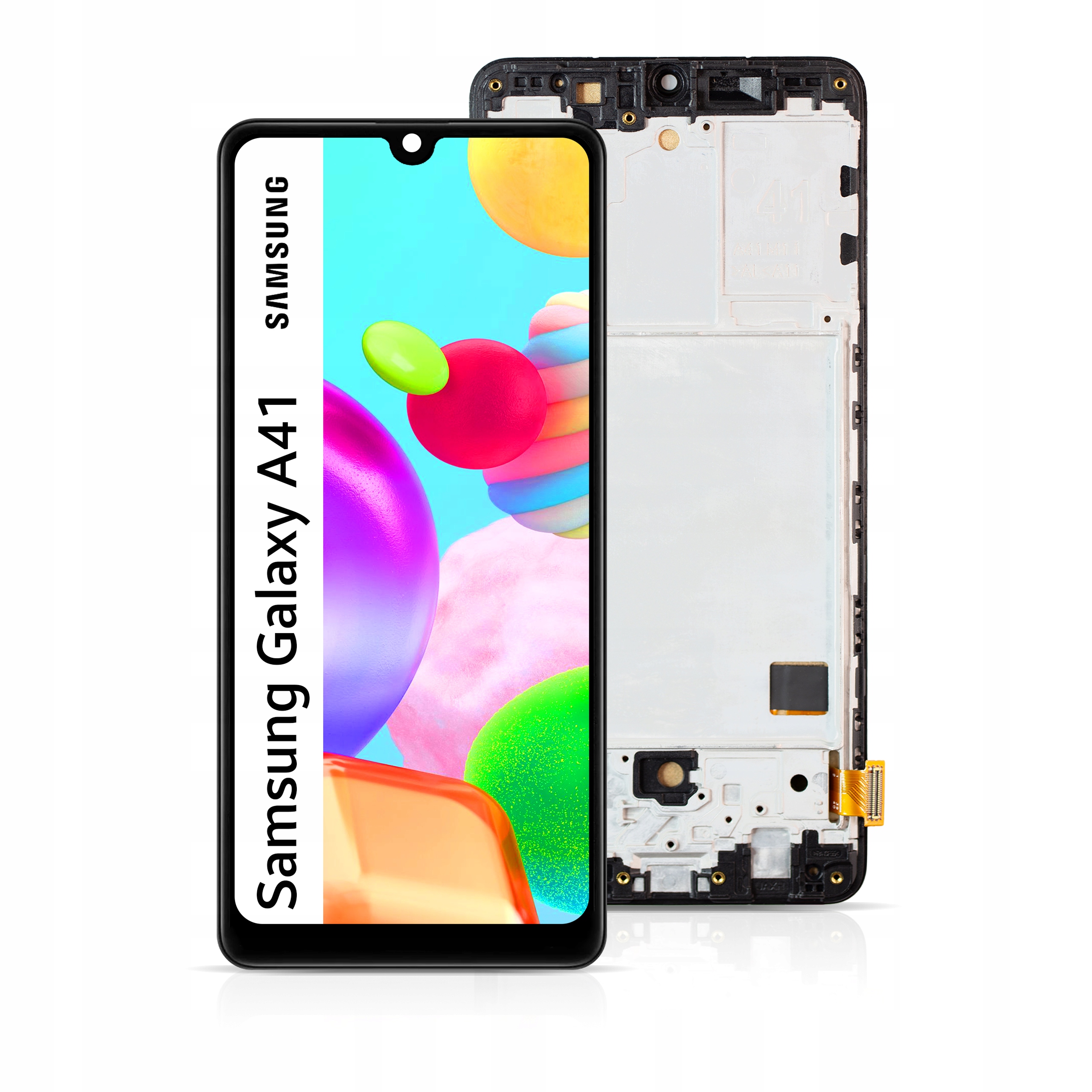 Displej s rámečkem pro Galaxy A41 Incell Display LCD panel
