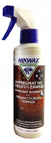 

Nikwax Impregnat Nubuk Welur Zamsz Spray 300ml