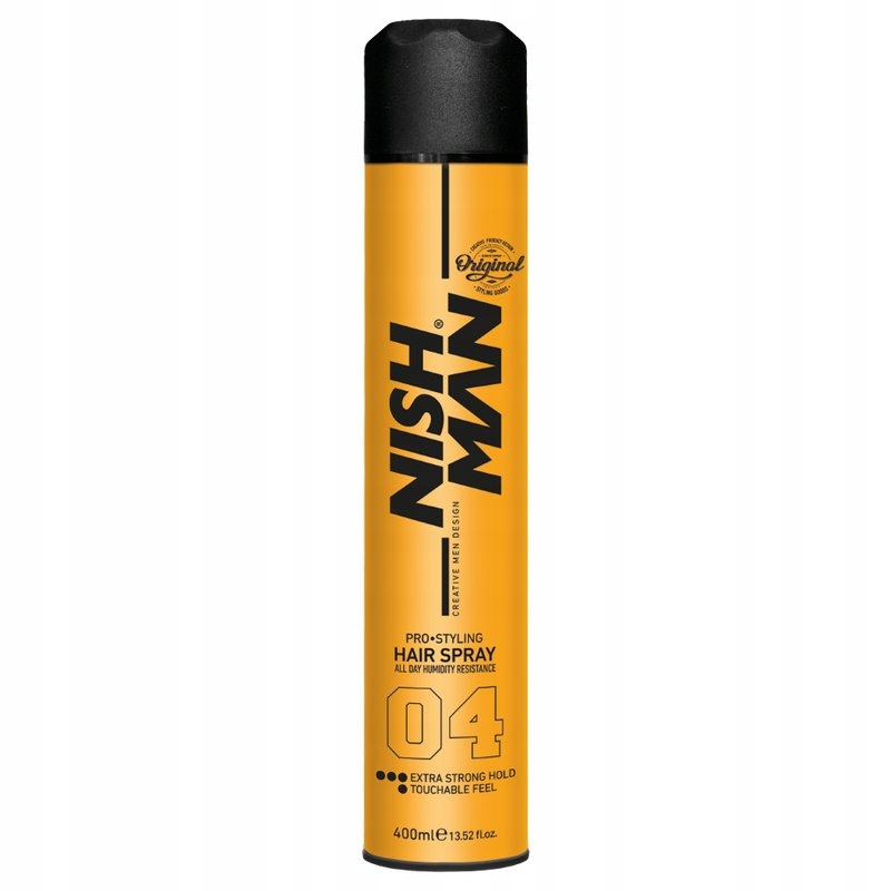 

Nishman Lakier 04 Hair Spray Bardzo Mocny 400ml