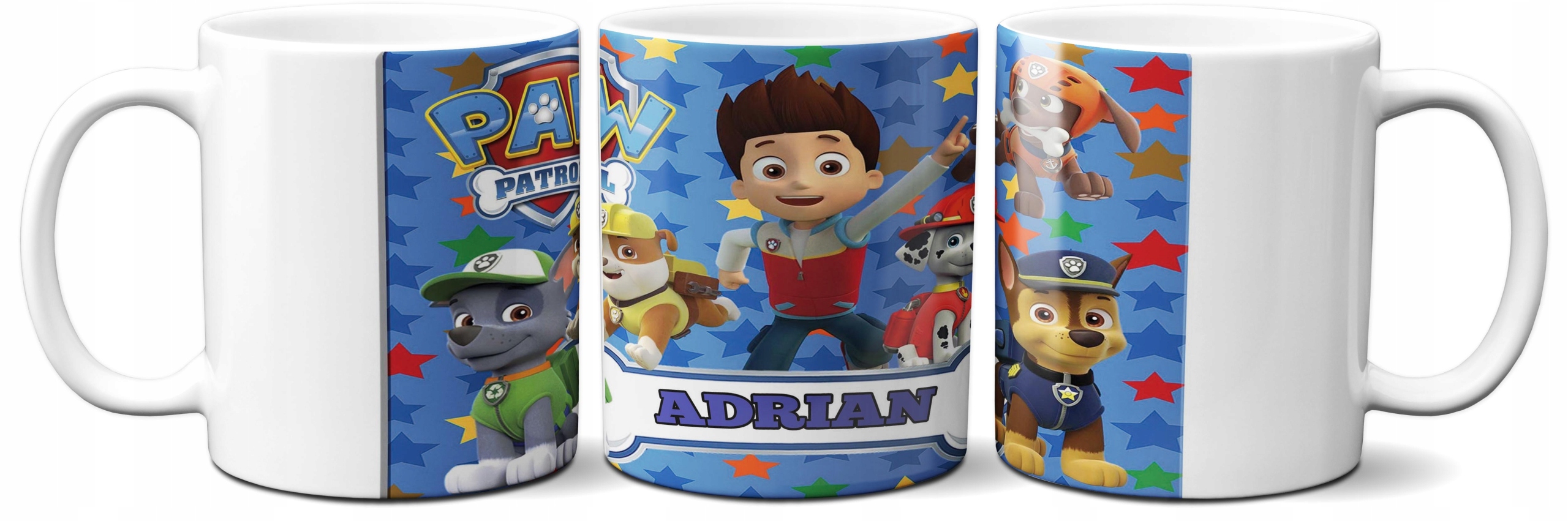 KUBEK PSI PATROL BOHATERZY TEAM PRZEDSZKOLE+IMIĘ Marka inna