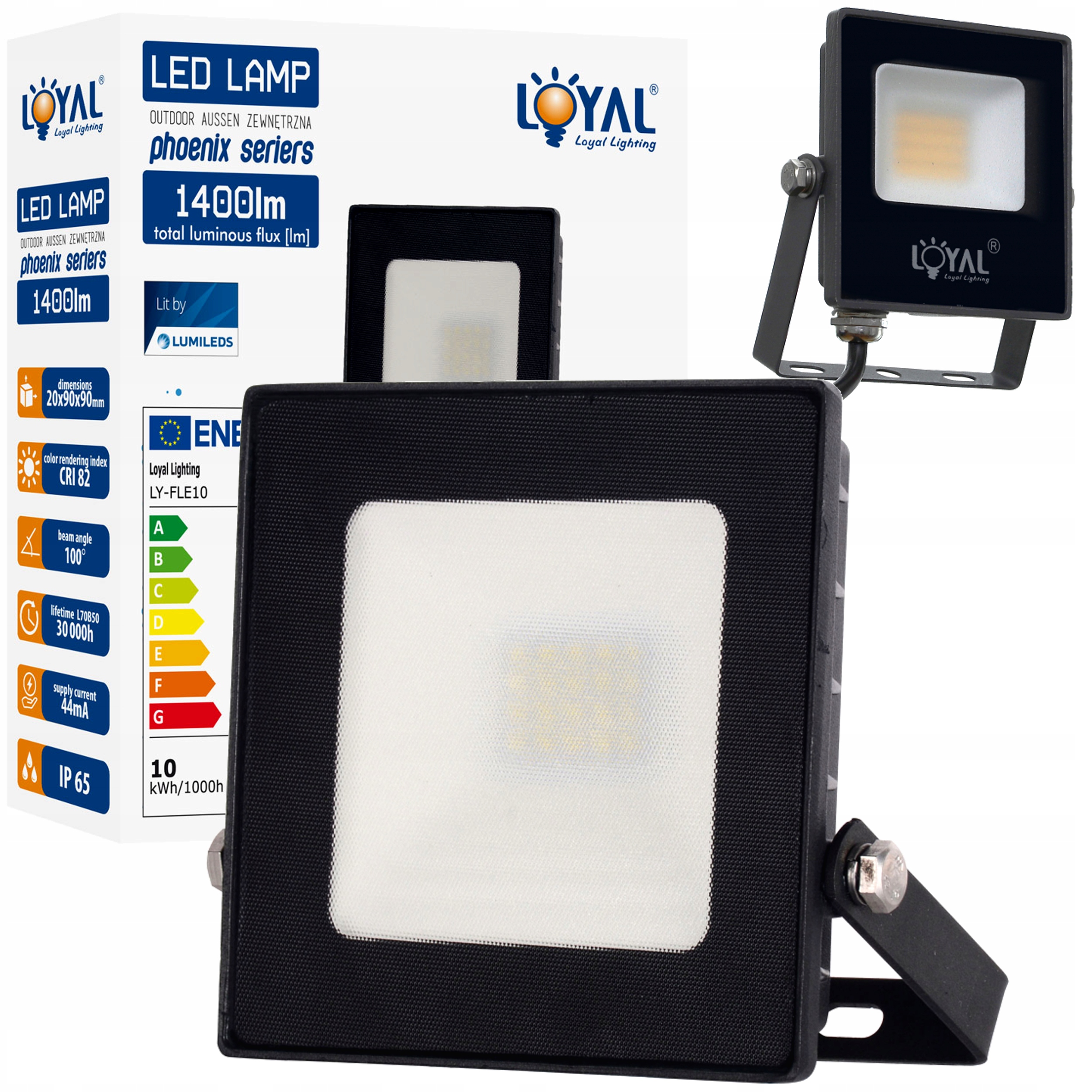 

Halogen Lampa Led 10W 1400lm Zewnętrzna IP65 4000K