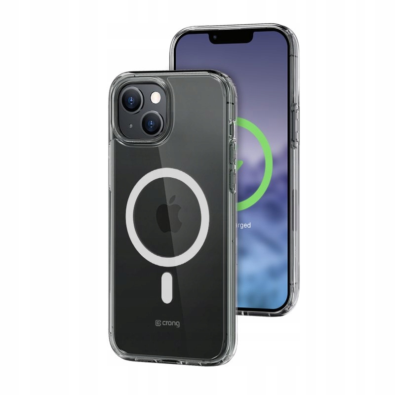 Crong Clear Mag Cover Etui iPhone 15 Plus MagSafe (przezroczysty)
