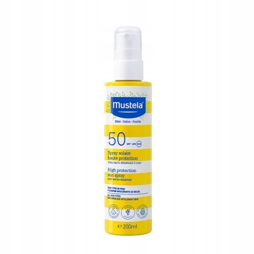 Mustela Spray przeciwsłoneczny Spf 50, 200ml